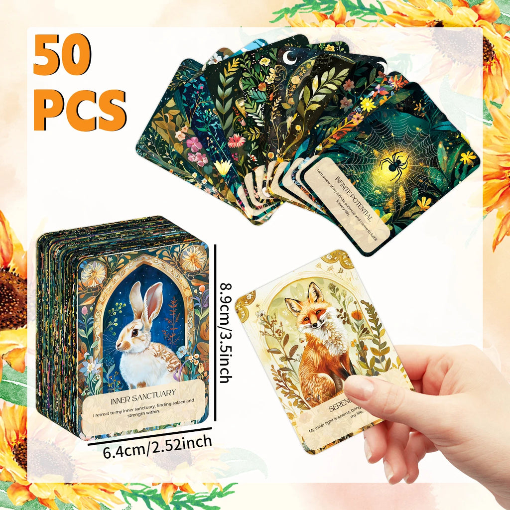 Tarot Esprit Animal — Cartes d'Affirmation