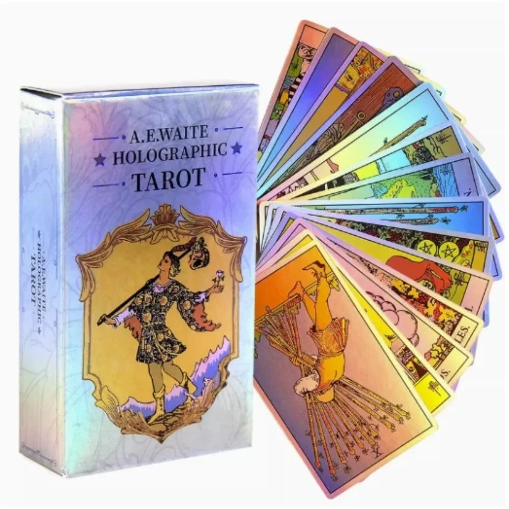 Tarot Arc-en-Ciel — Édition Holographique Débutant