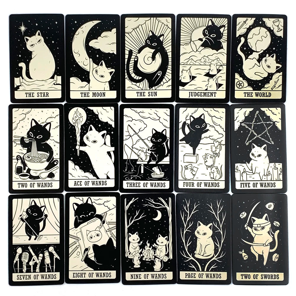 Tarot Chaton — Édition Douceur 78 Cartes