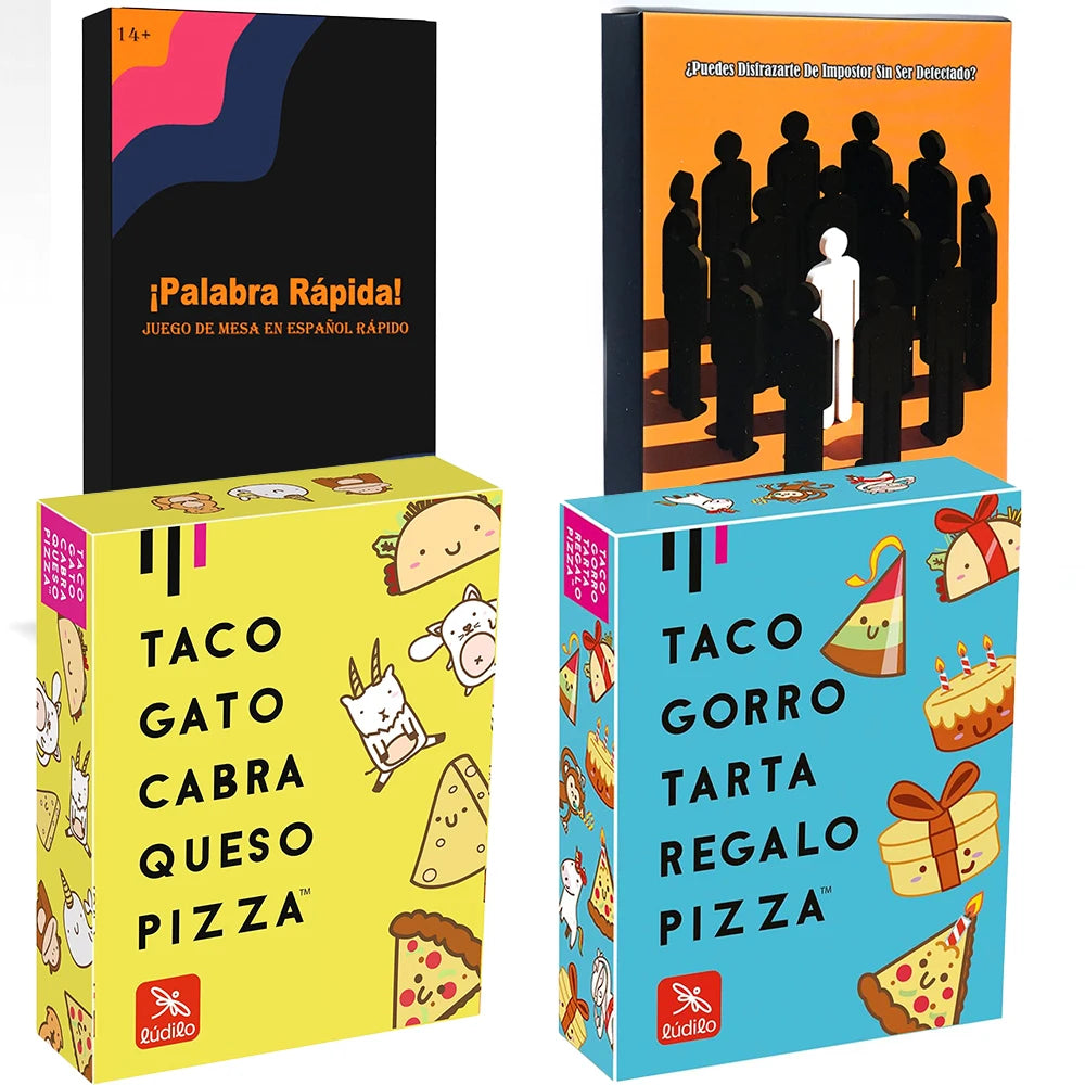 Taco Gato — Jeu de Cartes Réflexes en Couple