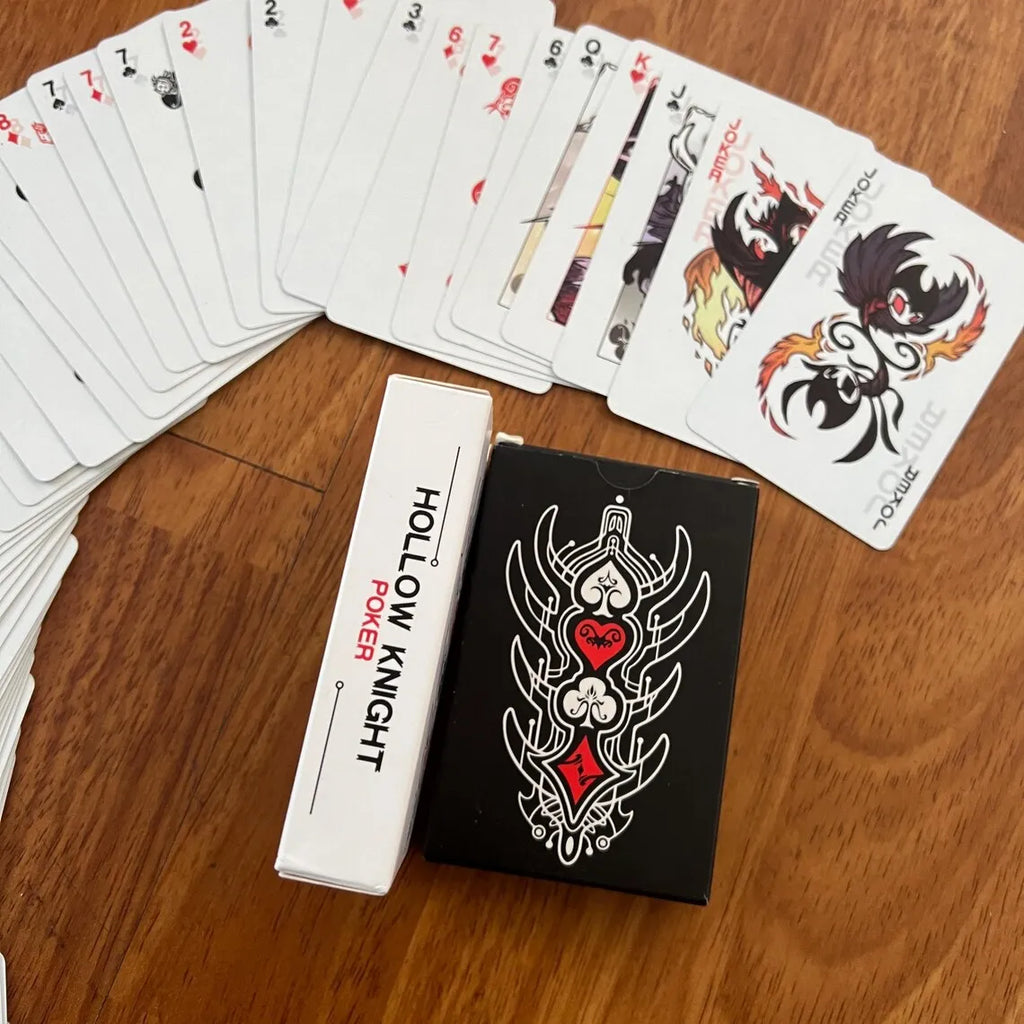 Jeu de Poker Chevalier — Édition Noir & Blanc