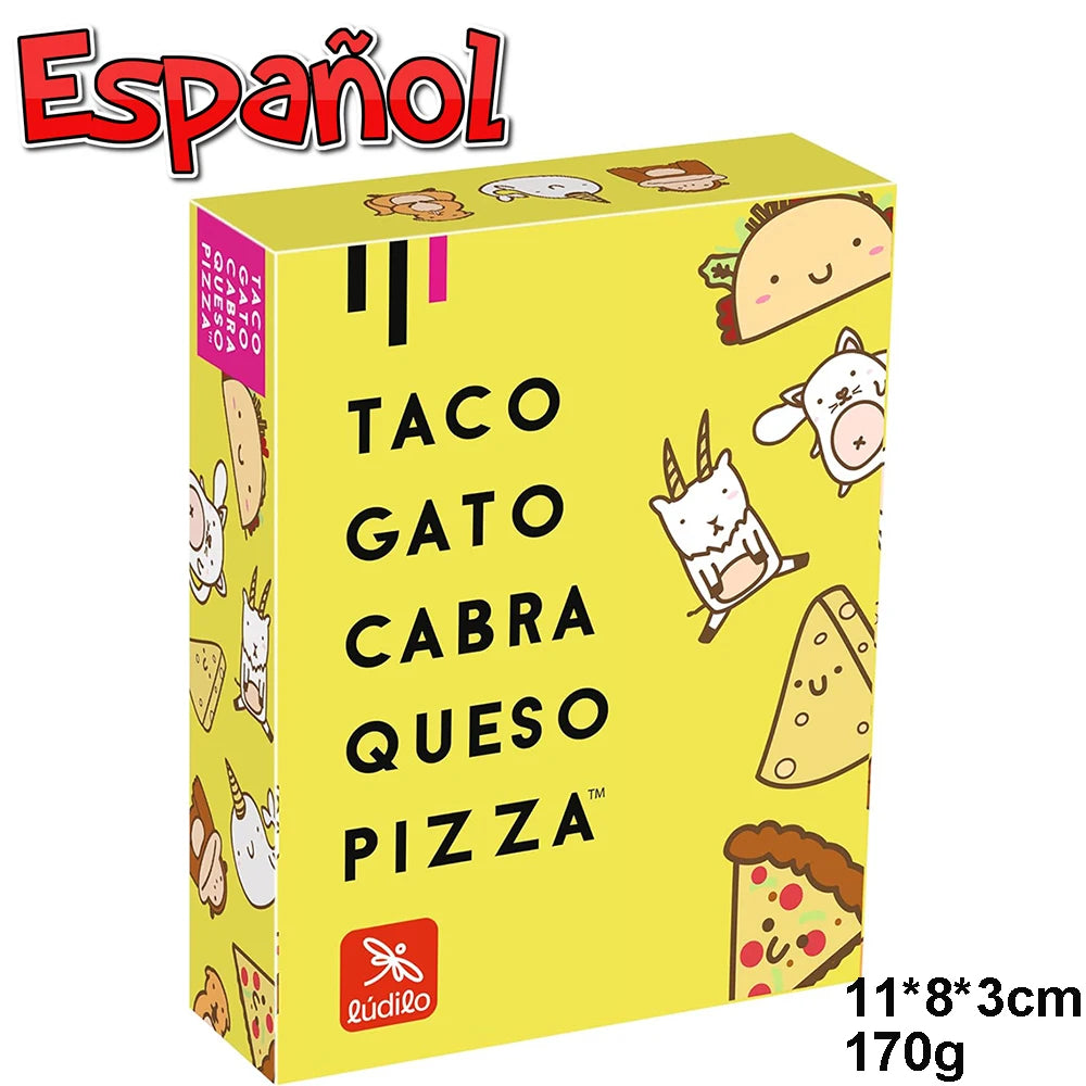 Taco Gato — Jeu de Cartes Réflexes en Couple