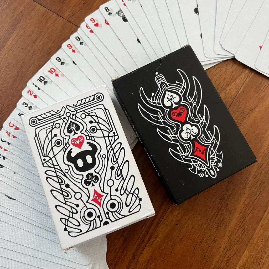 Jeu de Poker Chevalier — Édition Noir & Blanc
