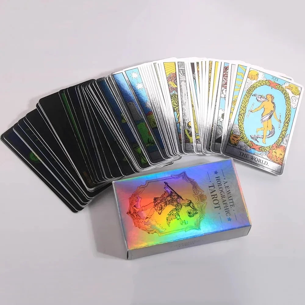 Tarot Arc-en-Ciel — Édition Holographique Débutant