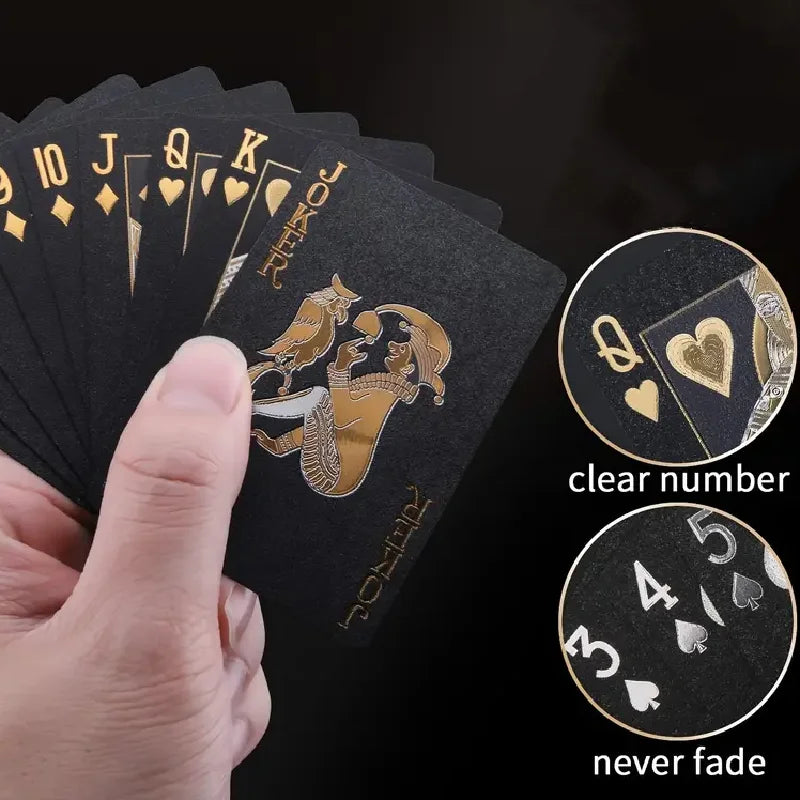 Jeu de Poker Fantastique — Noir & Or