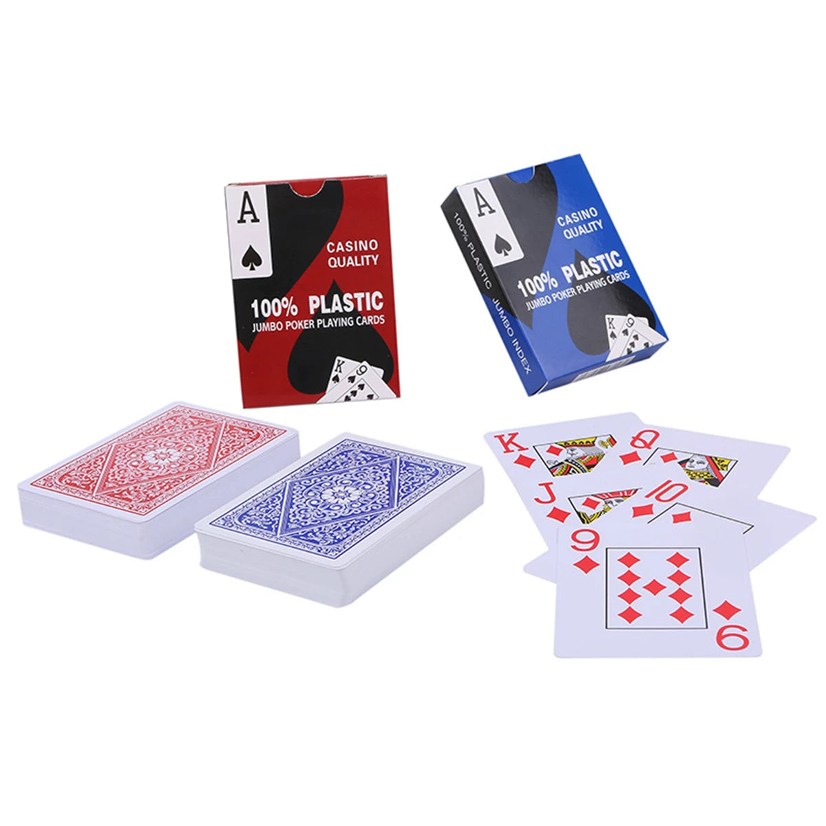Jeu de Poker Texas — Grand Format Waterproof