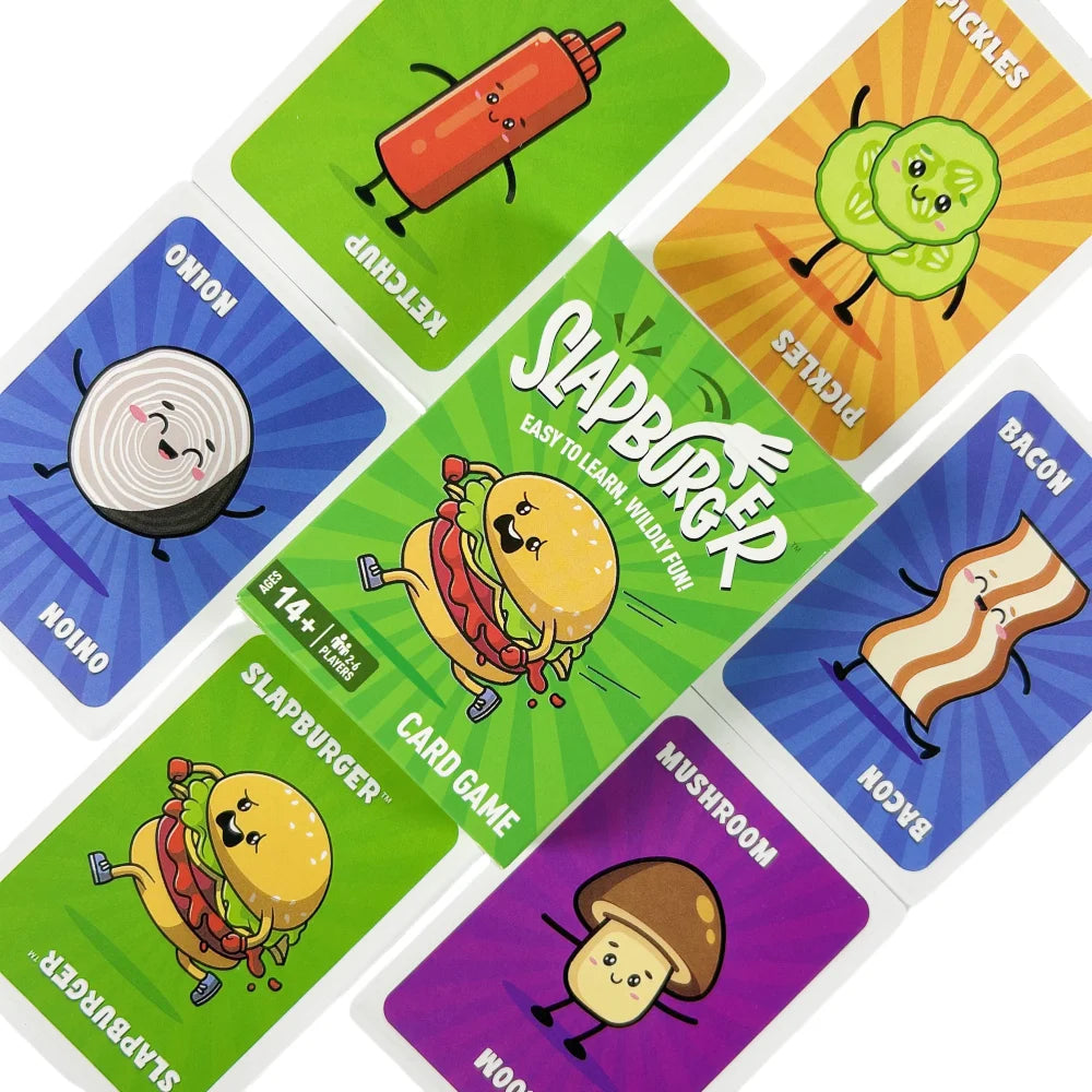 Slap Burger — Jeu de Cartes Famille