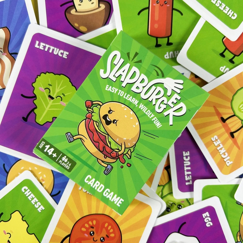 Slap Burger — Jeu de Cartes Famille