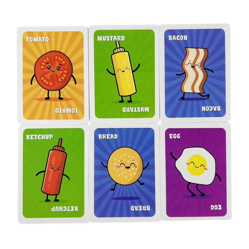 Slap Burger — Jeu de Cartes Famille